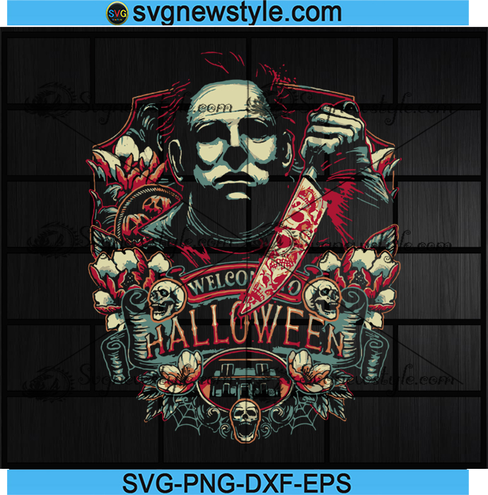 Michael Myers Svg Halloween Movie Svg Png