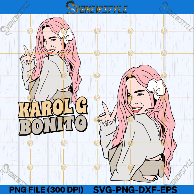 Karol G New Style Svg La Bichota Svg Png Dxf Eps Cricut File