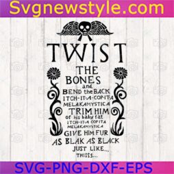 Twist The Bones Svg