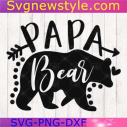Papa Bear Svg