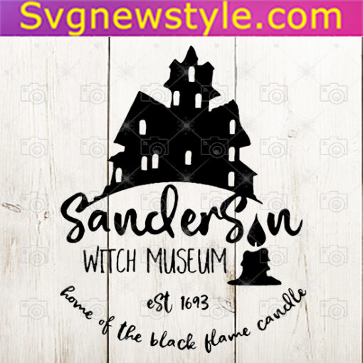 Sanderson Witch Museum Svg