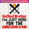 Softball Brother Svg File