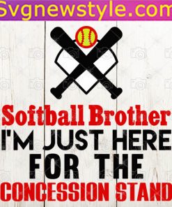 Softball Brother Svg File, Softball Brother Svg, Softball Brother Shirt