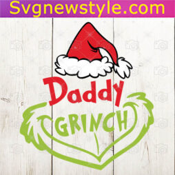 Daddy Grinch Svg