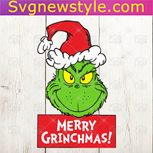 Merry Grinchmas Svg