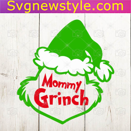Mommy Grinchmas Svg
