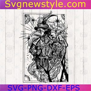 Skull Gothic Doctor Svg