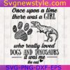 Dogs And Dinosaurs Svg