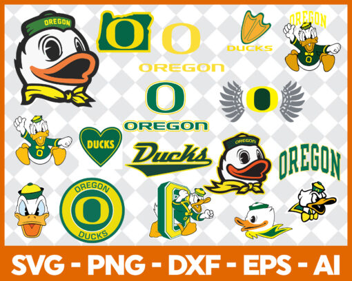 Oregon Ducks NCAA Football Svg