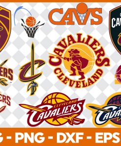 Cleveland Cavaliers Bundle Svg, Sport Logo Bundle, NBA Basketball Svg