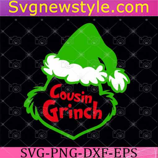 Cousin Grinch Svg