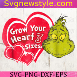 Dr Seuss Grinch Grow Your Heart Png