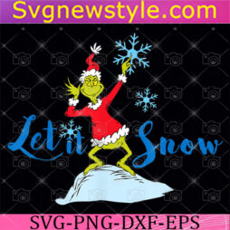 Let it Snow Svg