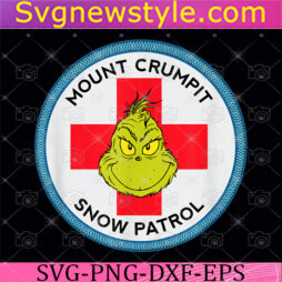 Dr Seuss Grinch Mount Crumpit Snow Patrol Svg