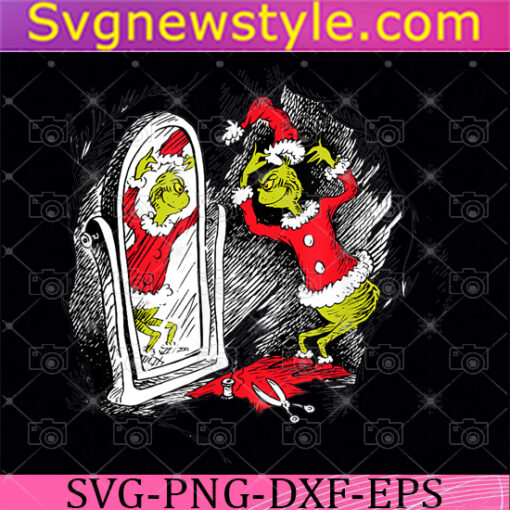 Dr Seuss Grinch Saint Nick Svg