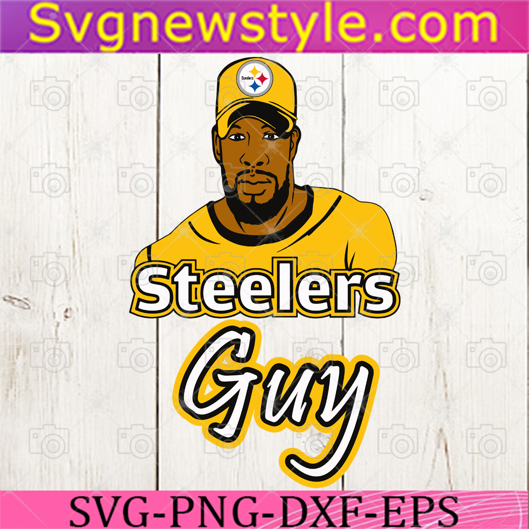 Download Pittsburgh Steelers Guy SVG, PNG, EPS, DXF Instant digital ...