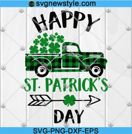 Happy St Patricks Day Svg