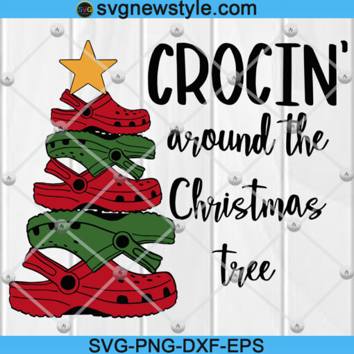 Crocin around the Christmas tree Svg