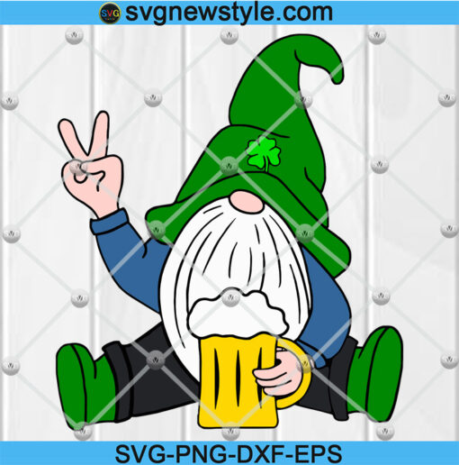 Gnome Beer Svg