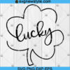 Lucky Clover SVG