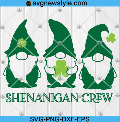 Shenanigan Crew St Patricks Day svg