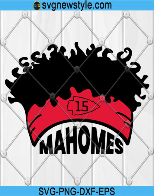 Mahomes 15 Svg