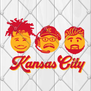 KC Chiefs Football svg
