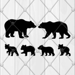 Bear Family SVG