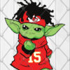 Baby Yoda Mahomes 15 KC Svg