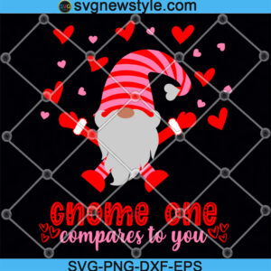 Valentine's Day Gnome Svg