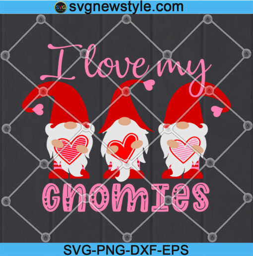 I love my gnomies svg