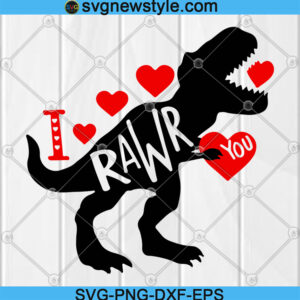 I Rawr You SVG
