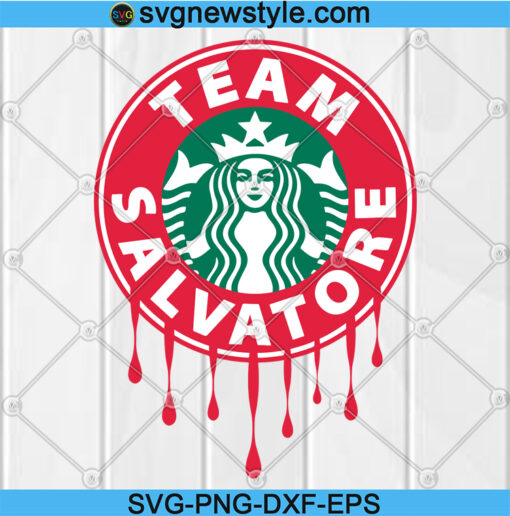 Team Salvatore Starbucks Svg