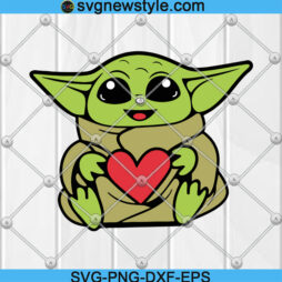 Baby Yoda Svg