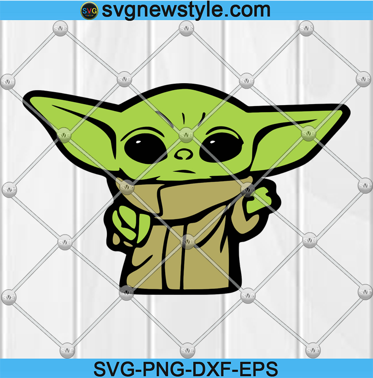 Download Cute Baby Yoda Character Svg Baby Yoda Svg Set Disney Baby Yoda Svg Star War Svg Png Dxf Eps Cricut File Silhouette Art Svg New Style