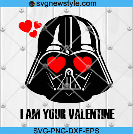 Darth Vader I Am Your Valentine Svg