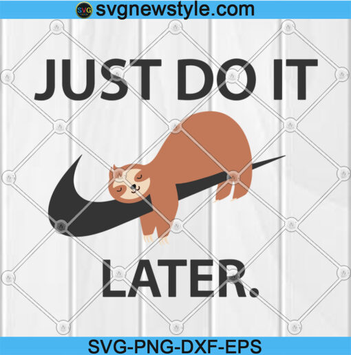 Just do it later SVG