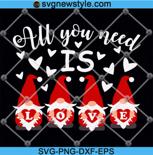 All you need is Love SVG