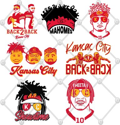 Showtime Mahomes SVG Patrick Mahomes SVG PNG DXF