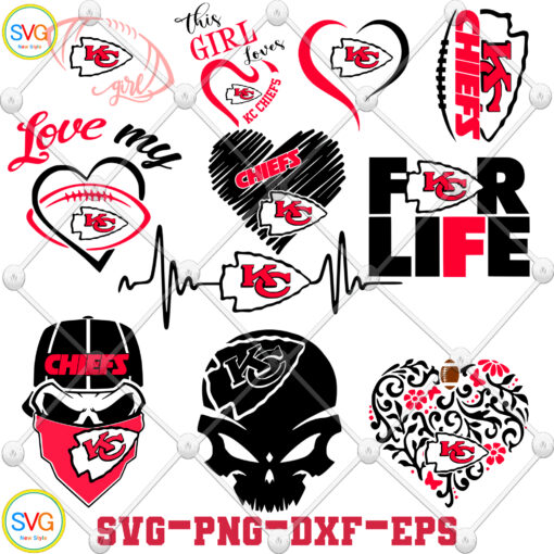 Kansas City Chiefs svg bundle