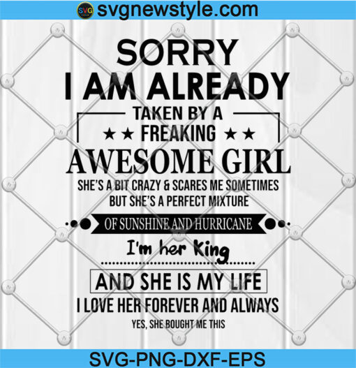 Boyfriend Girlfriend SVG