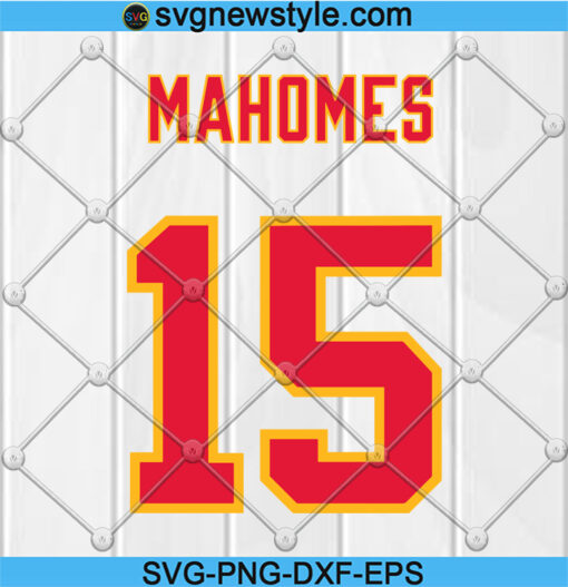 Kansas City Mahomes Svg