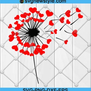 Dandelion wish svg