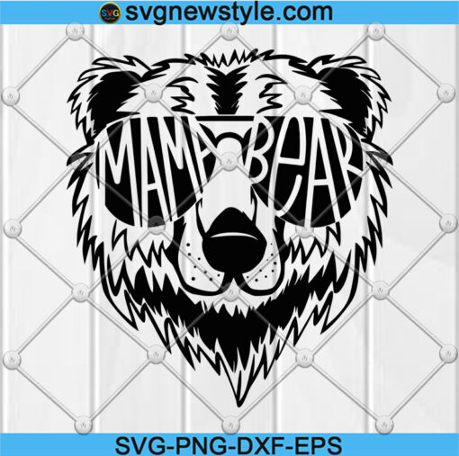 Mama Bear Svg