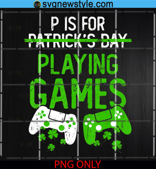 P Is For Playing Games Png