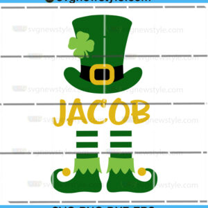 Boy St Patricks Day Svg