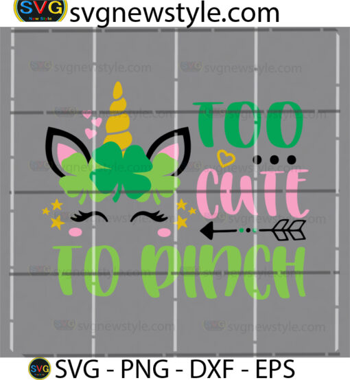 Too Cute To Pinch Svg Png