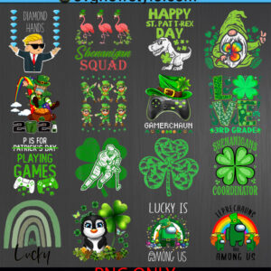 St Patricks Day Png Bundle