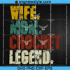 Wife Mom Crochet Legend SVG