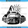 Van Retro Best Buds SVG